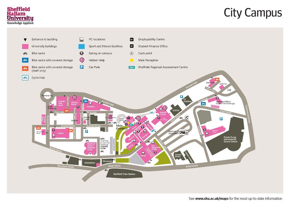 City Campus map