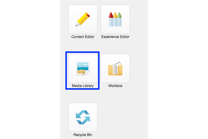The Media Library launchpad icon
