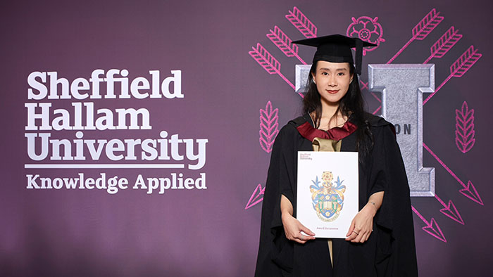 Hallam student’s work awarded commendation from the British Council