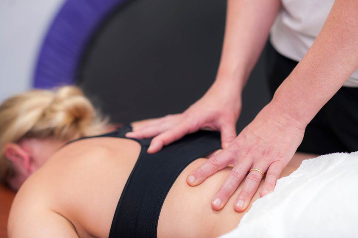 Physiotherapy massage