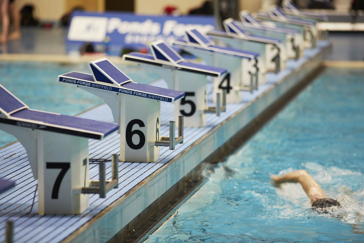 Swimmers at Ponds Forge