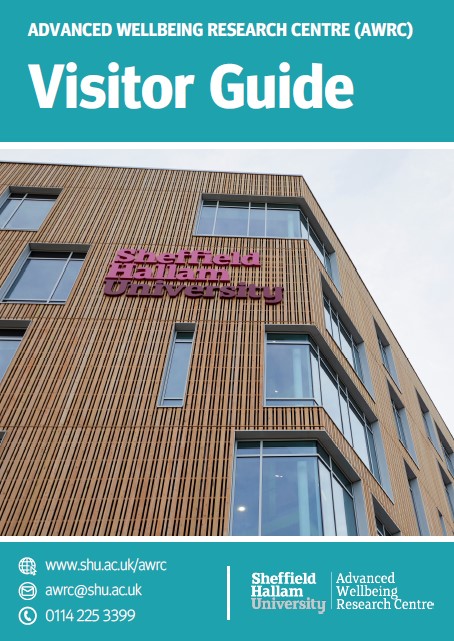 Front cover of AWRC visitor travel guide