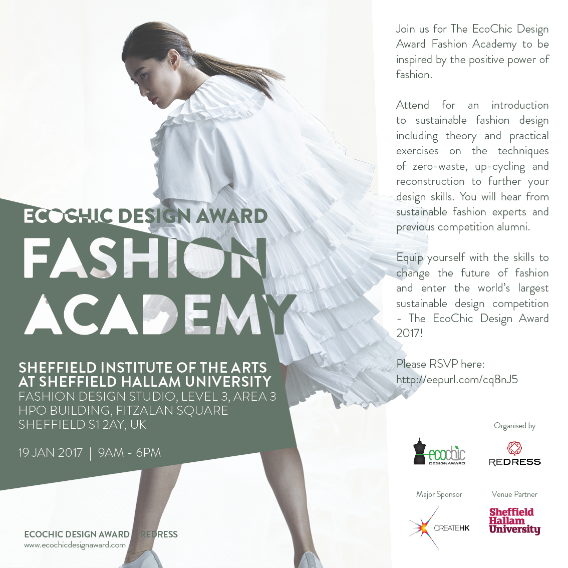 Redress 'EcoChic Design Award Educators Workshop and Fashion Academy ...