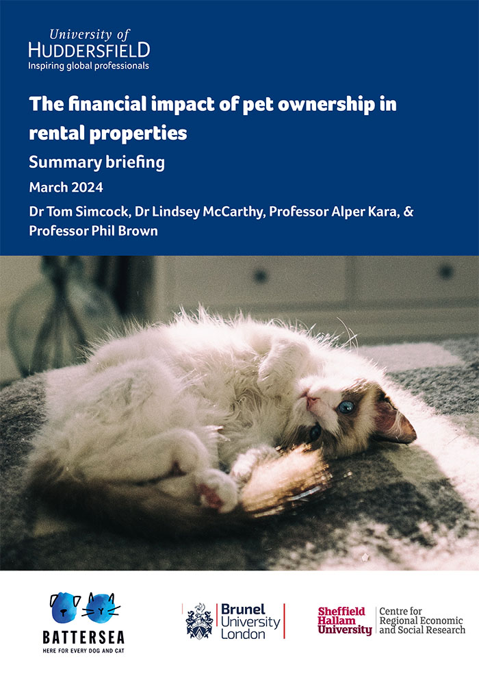 The financial impact of pet ownership in rental properties - Summary briefing