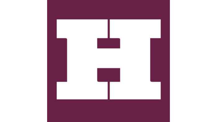 Sport Hallam logo - A white H on a burgundy square background 