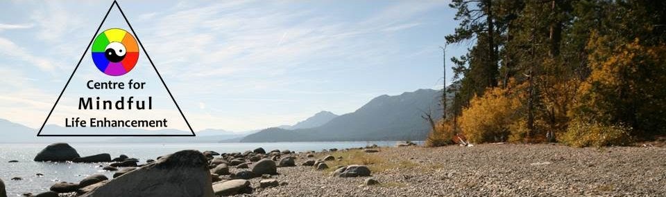 An image of nature with the Centre for Mindful Life Enhancement logo