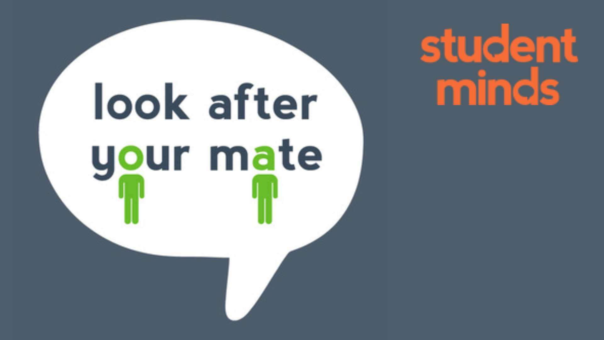 Look after your mate student minds logo